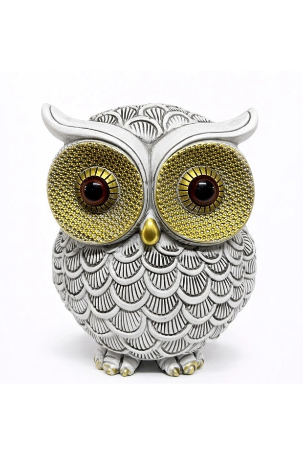 Polyester Owl Figure Aalk4357 - 1