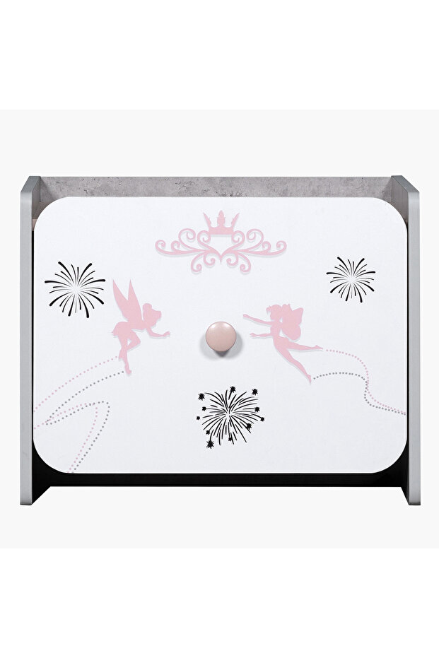 طاولة جانبية بيكسي ذات درج واحد - 2