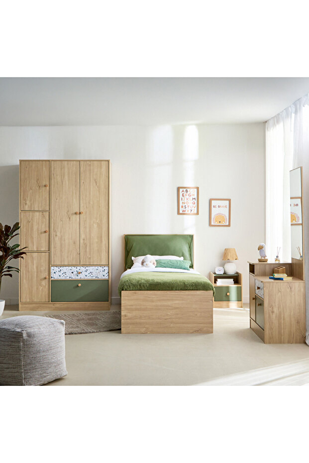 طاولة جانبية من فيرن ذات درج واحد - 6