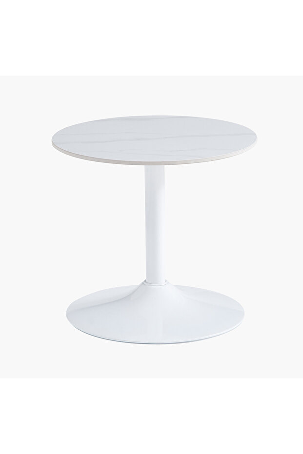 Elvis Sintered Stone Round End Table - 4