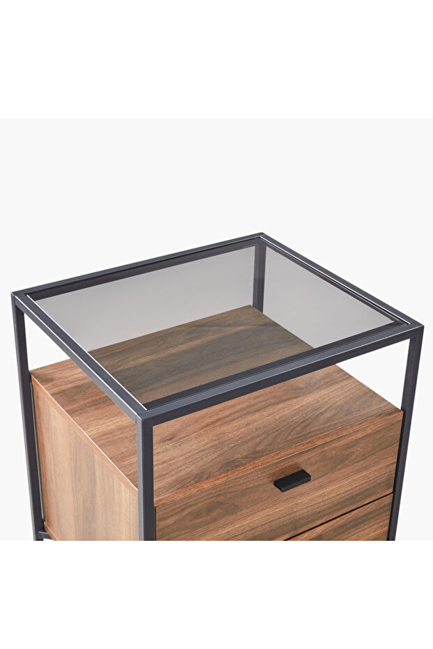 طاولة جانبية من روبي NXT ذات درجين - 4