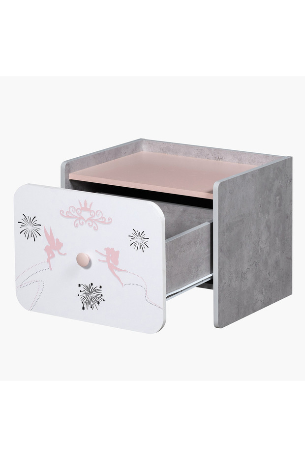 طاولة جانبية بيكسي ذات درج واحد - 6