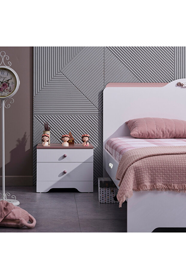 Bade 2-Drawer Nightstand - 1