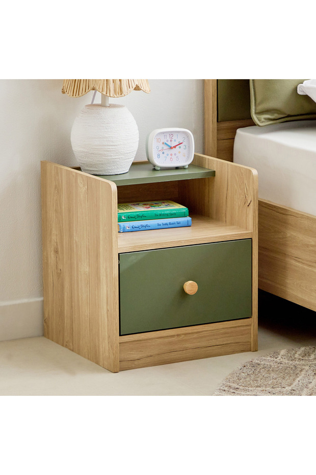 طاولة جانبية من فيرن ذات درج واحد - 1