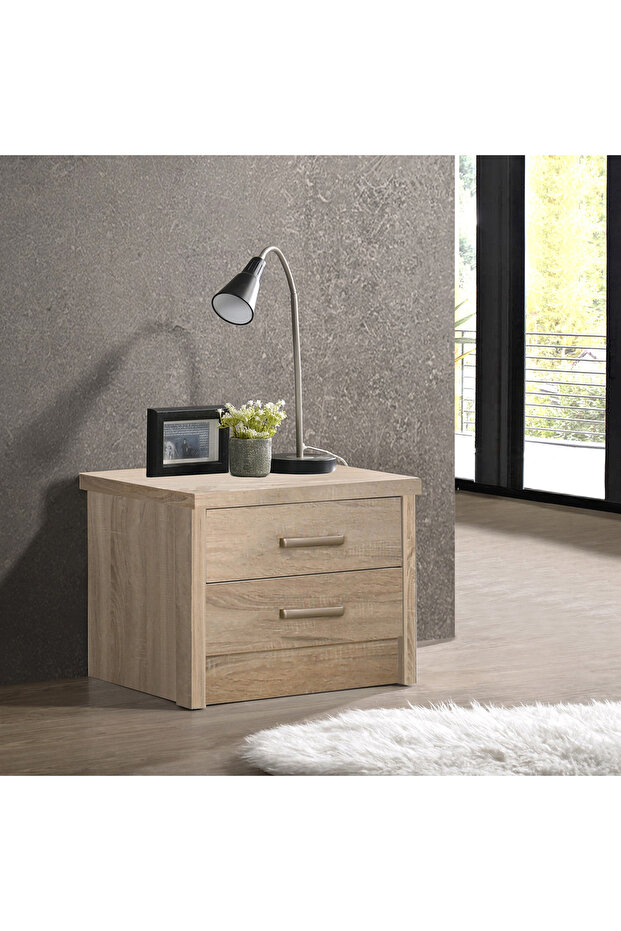 طاولة جانبية ذات درجين من كوبر - 1