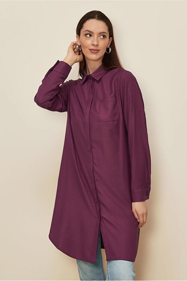 SHIRT COLLAR TUNIC 44344