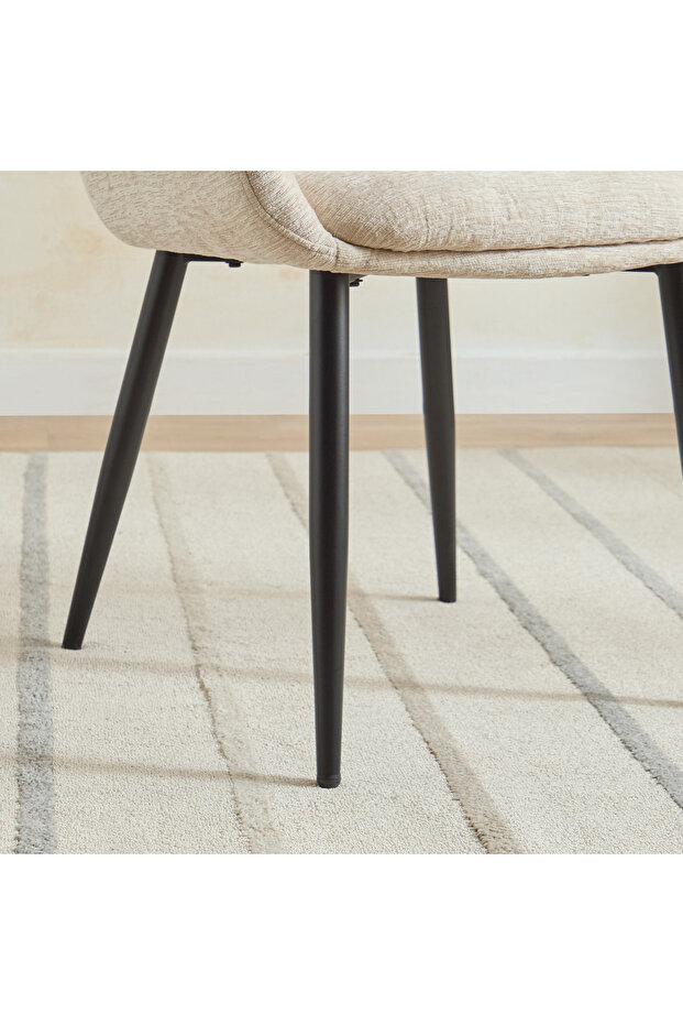 كرسي طعام بتصميم صدفي - 6