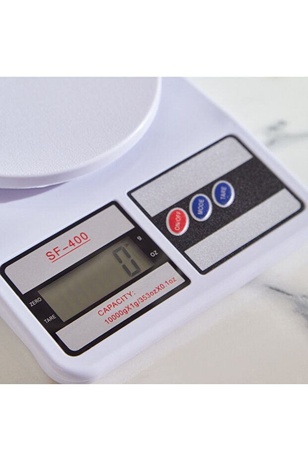 ميزان مطبخ رقمي من تورا - 23 × 16 سم - 3