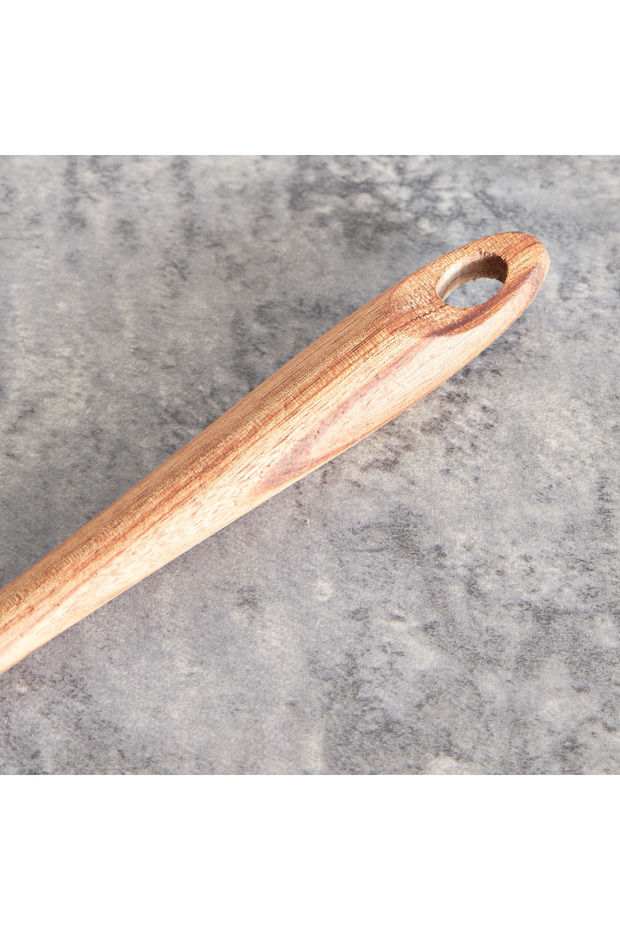 ملعقة تقليب صلبة من النايلون من فاكلمان بمقبض خشبي - 3