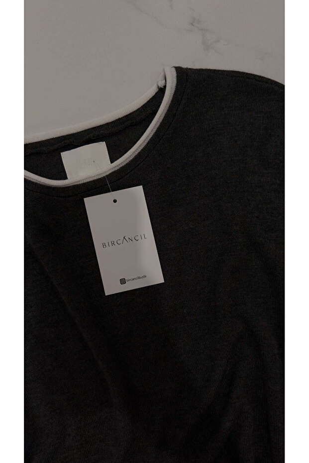 Monalis Antrasit Basic Tişört - 3