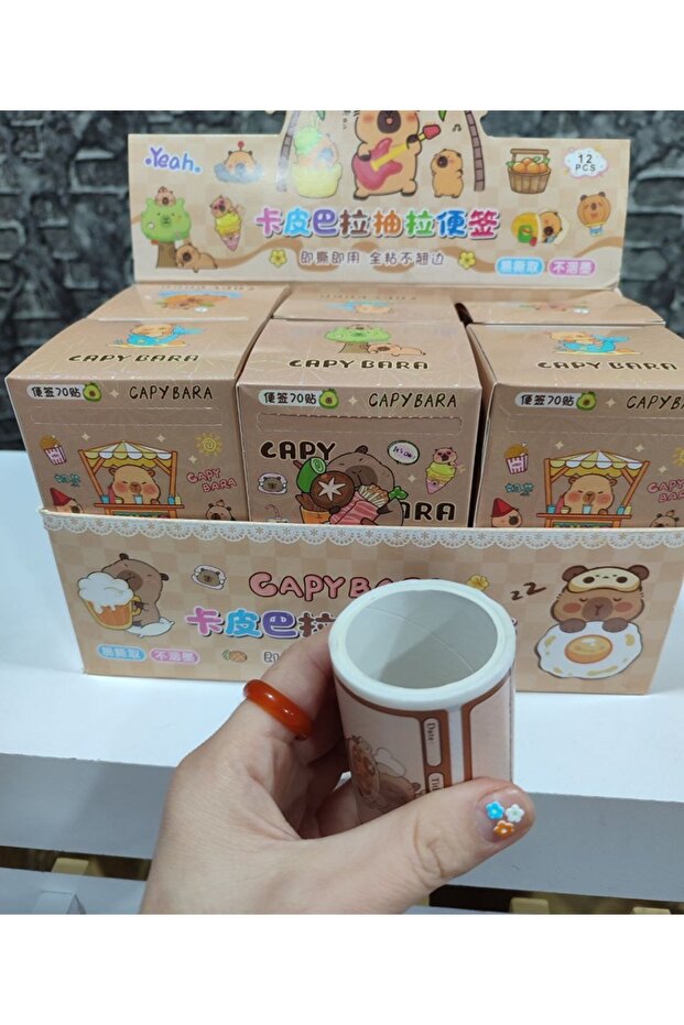 ملصق صندوق كابيبارا 1 قطعة - 7