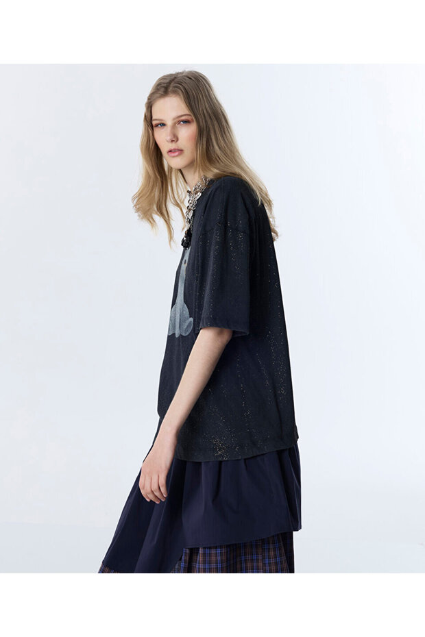 GÖRSEL VE SİM BASKILI TİŞÖRT - 5