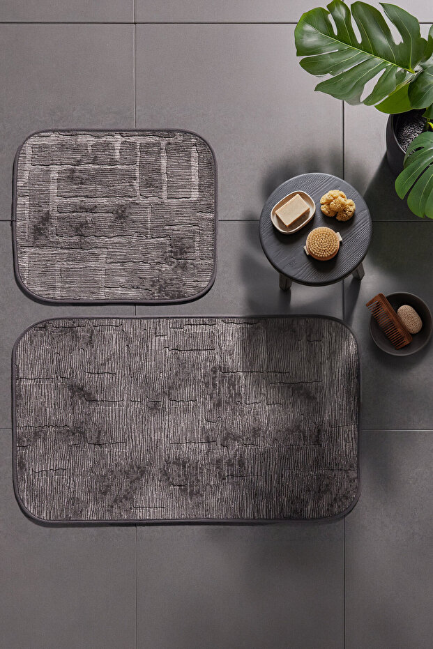 سجادة حمام باريتي من قطعتين - 1