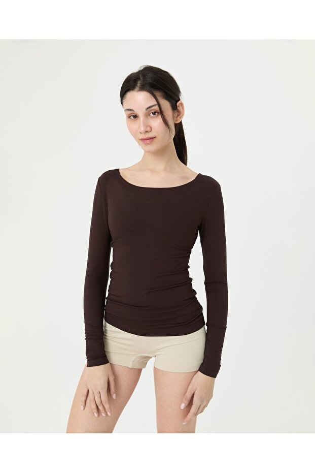 Kahverengi Basic 4 Mevsim İçlik - 3