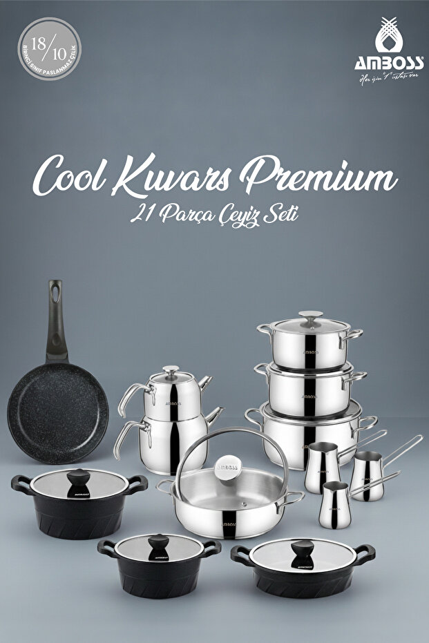 Cool Kuvars Premium 21 Parça Çeyiz Seti - 1