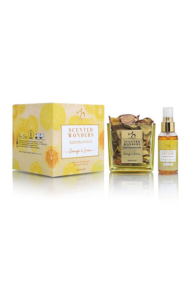 Scented Wonders Potpourri Diffuser - Orange & Lemon