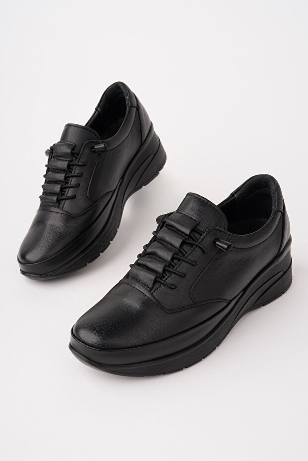 Vrp-20014 Rubber Tied Genuine Leather Sports Shoes