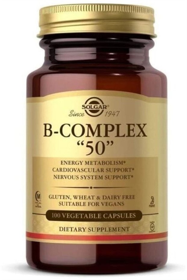 Vitamin B Complex 50 Mg 100 Capsules