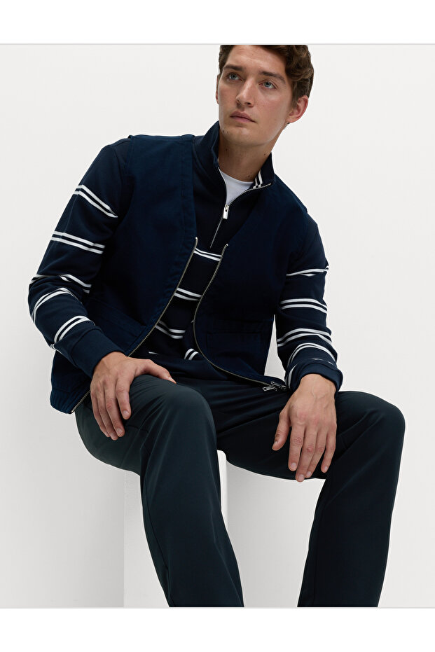 Regular Fit Termal Chino Pantolon - 5