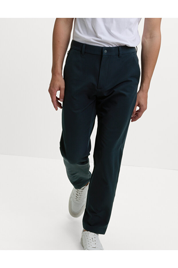 Regular Fit Termal Chino Pantolon - 1