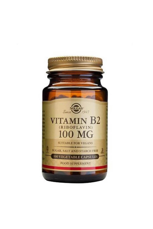 Vitamin B2 Riboflavin 100 Mg 100 Capsules
