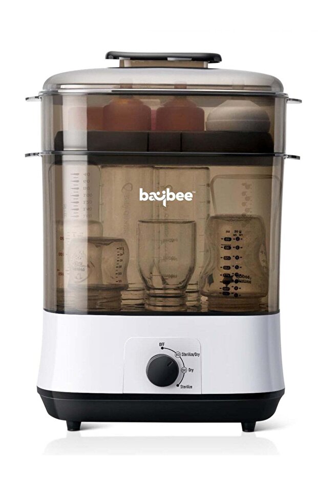 Baby Bottle Sterilizer and Dryer | Electric Steam Bottle Drying with 8 Bottles Capacity