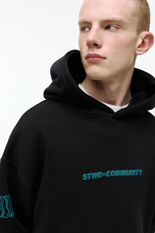 STWD Community kapüşonlu sweatshirt - 6