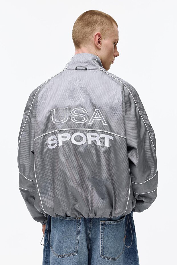 STWD kontrast dikişli ceket - 5