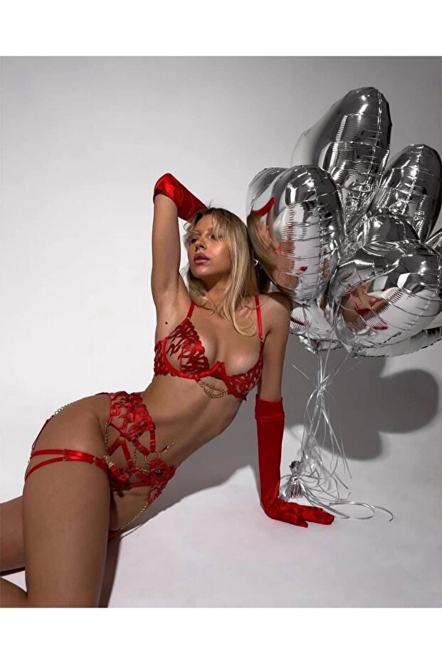 kırmızı jartiyer - 3