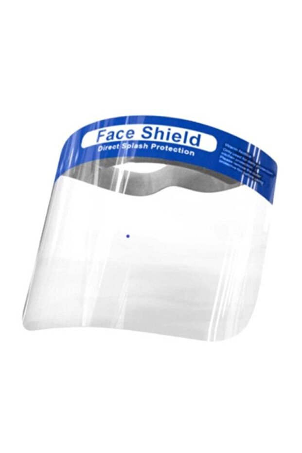 Protective Face Shield Clear/Blue 32x2x22cm