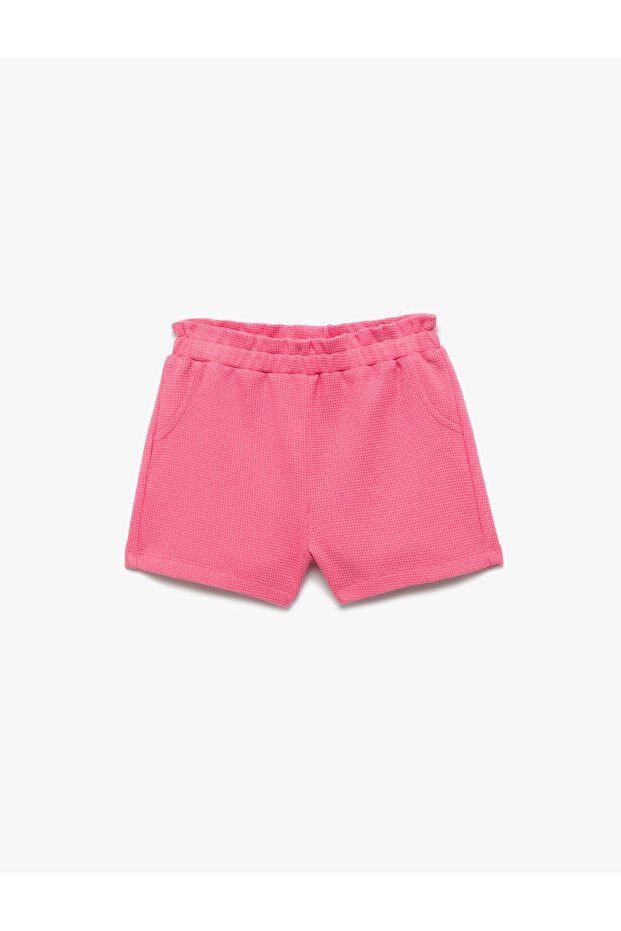 Baby Girl'S Pink Mini Shorts