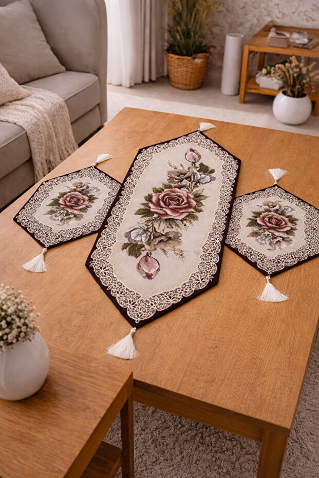 مجموعة سجاد رويال لَش المكونة من 3 قطع مقاس 35×85 و 2×35×45
