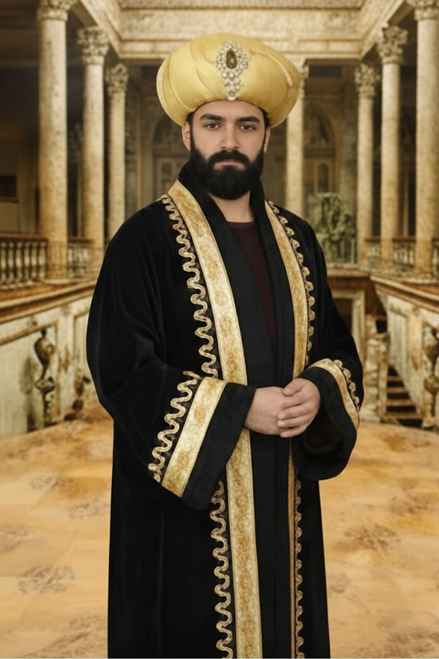 زي ملابس القطيفة العثمانية