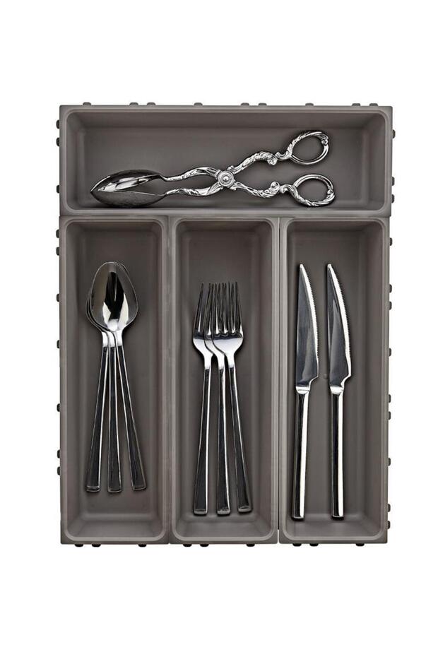 منظم أدراج أوردينا مكون من 4 قطع (مستطيل الشكل) - 1