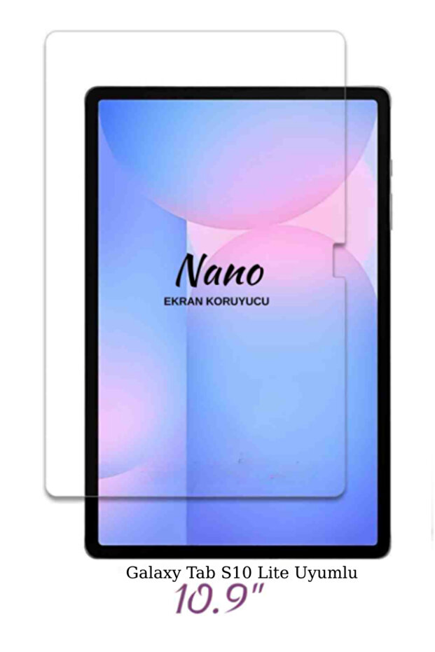 واقي شاشة نانو فائق النحافة مقاس 10.9 بوصة متوافق مع جهاز Galaxy Tab S10 Lite