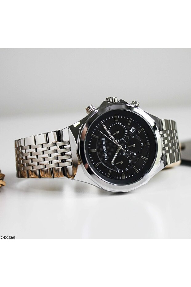 Ch002263 Men's Wristwatch with Steel Strap