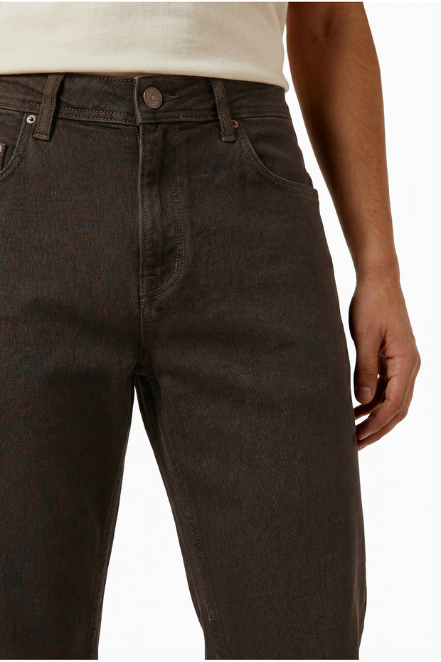 بنطلون جينز عادي للرجال - 6