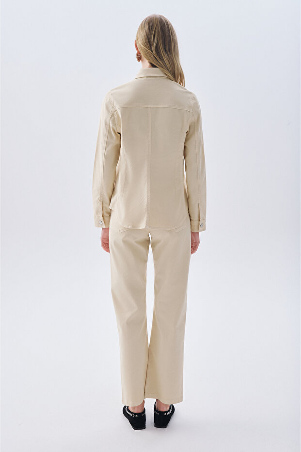 FITTED TEK CEPLİ CEKET - 2