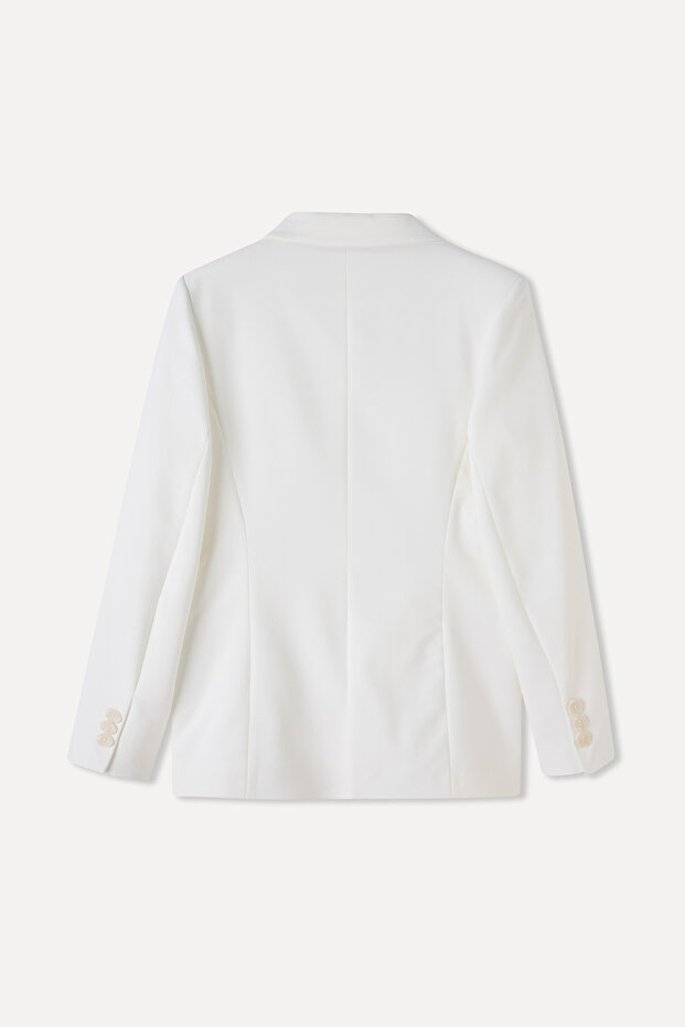 Double Breasted Blazer Jacket - 6