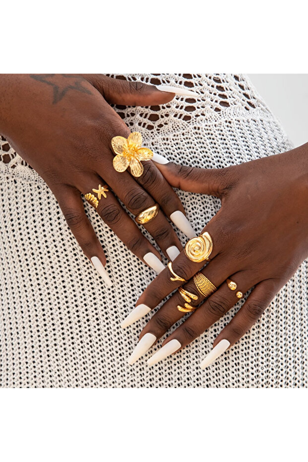 خواتم طراز أساسي سميكة (شحن مختلط) - 2