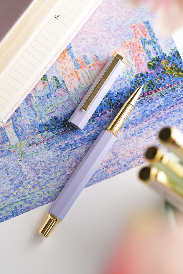 Matt Notebook Premium Roller Kalem Lila RP27
