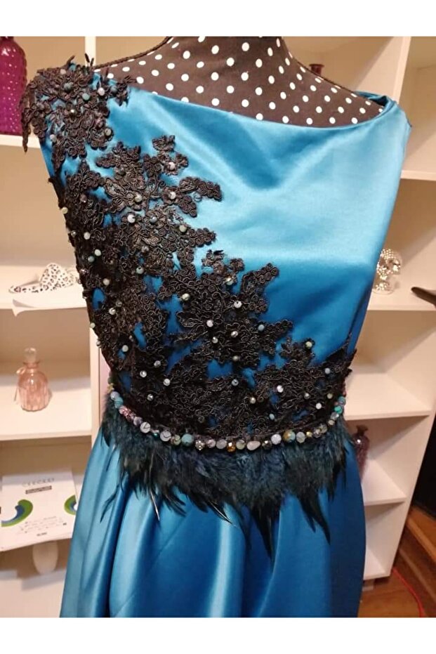 Rochie Turquoise night - 4