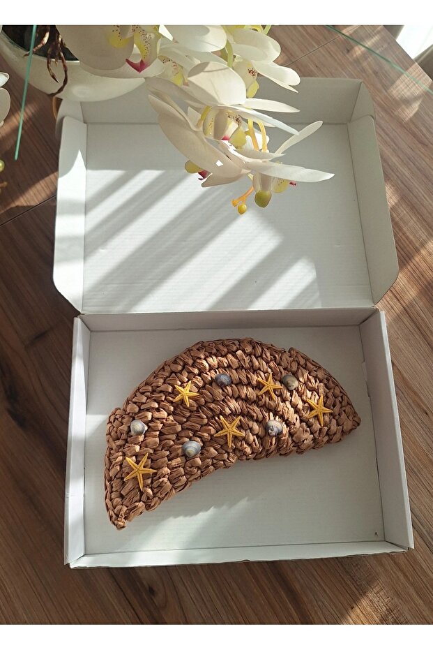 Hasır cluth çanta hasır çanta - 2