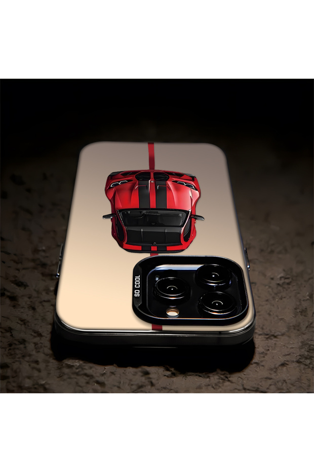 حافظة متوافقة مع هاتف iPhone 16 Plus من BMW منقوش ذات حافة من السيليكون وظهر صلب مضاد للسقوط - 7