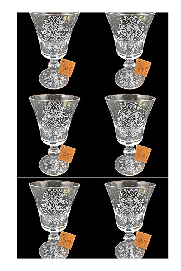 Footed Glass 234 Malk Trns