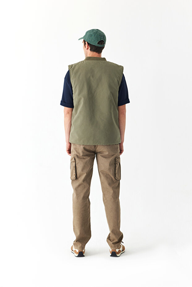 ÇİFT TARAFLI KAPİTONELİ YELEK - 2