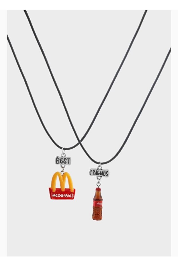 Best Friends Themed Necklace Set