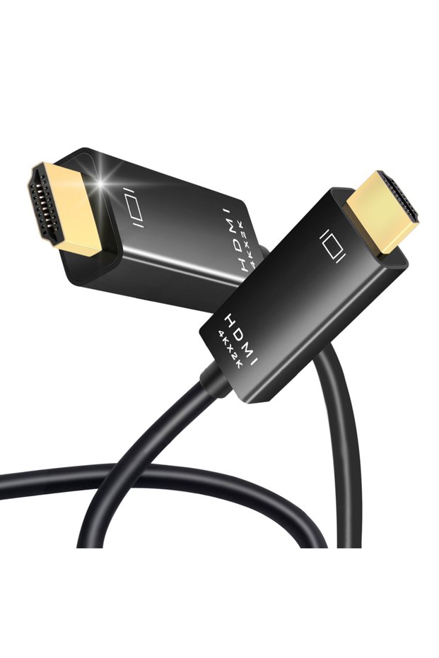 black 4K 2K DisplayPort to HDMI-compatible Cable 1.8M DP to HDMI-compatible Video Audio Converter Ad