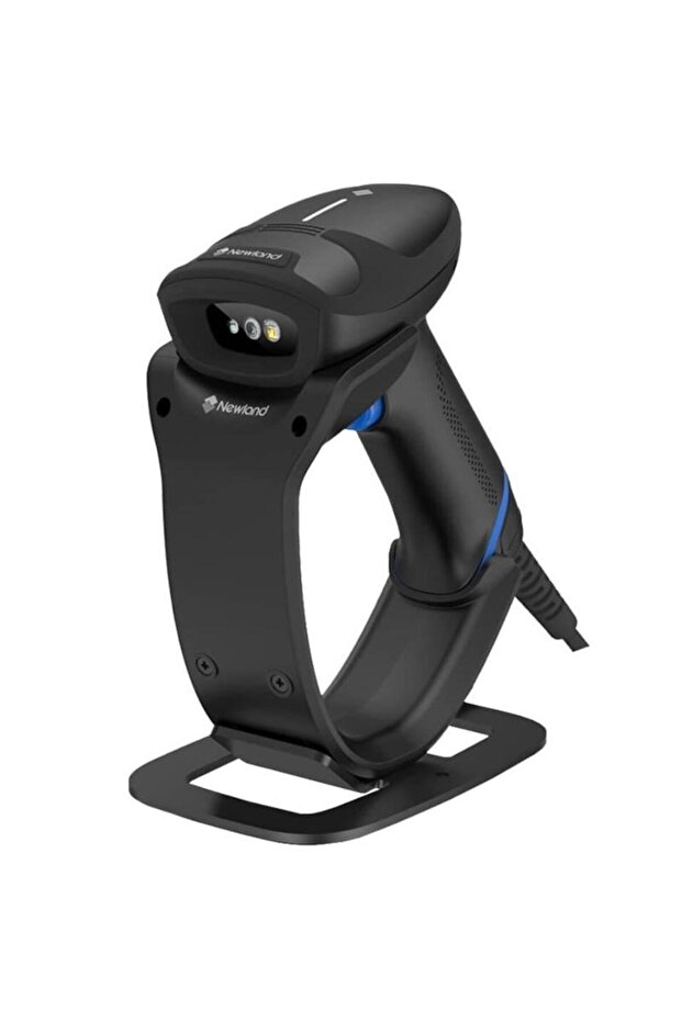 NEWLAND HR2300-SA قارئ باركود USB سلكي ثنائي الأبعاد لرمز QR + حامل - 3