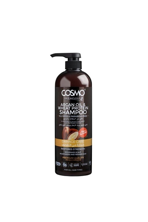 Argan Oil & Wheat Protein Moisture Seal Hair Protection Shampoo (1L)